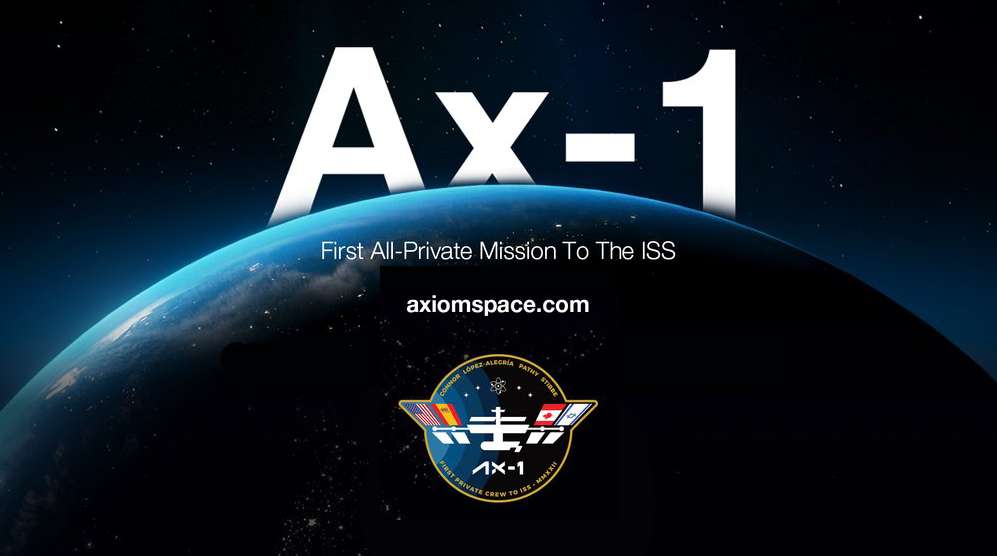 Visual de la mission Ax-1