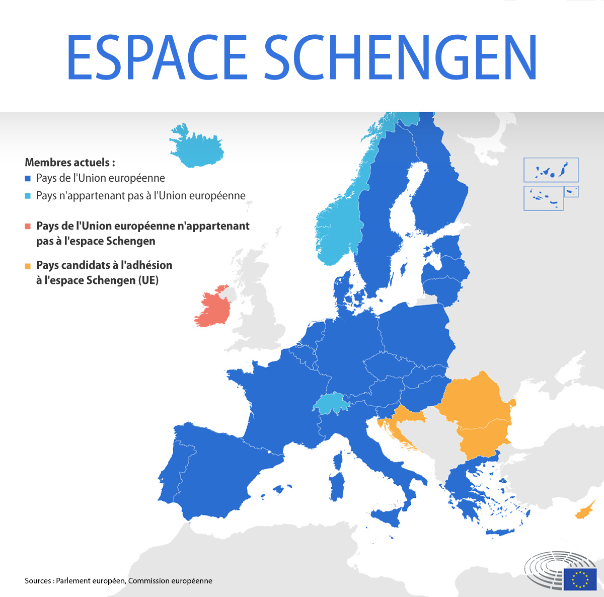 Espaci Schengen en 2022
