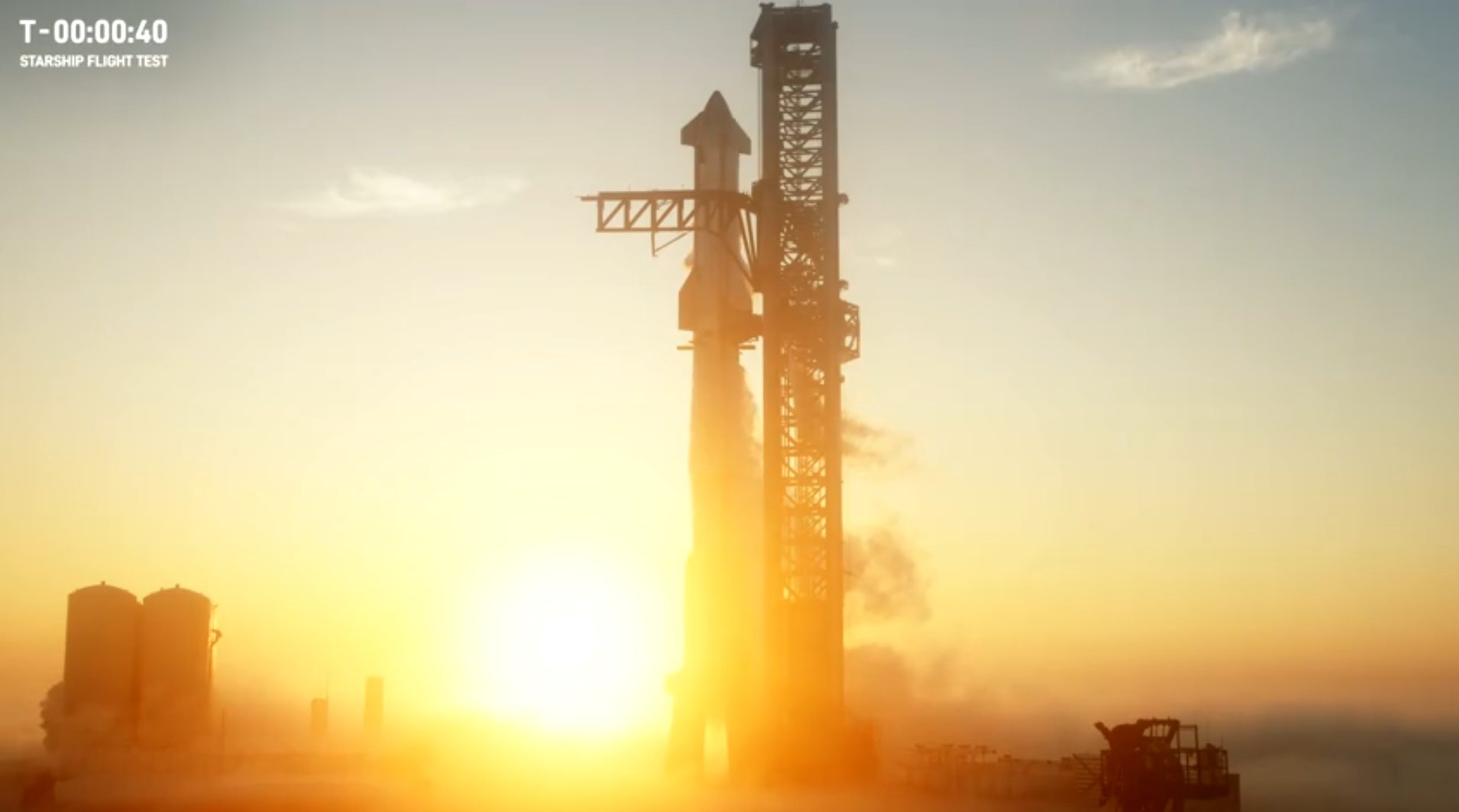 Segond ensag, Starship, SpaceX, 18 de novembre de 2023
