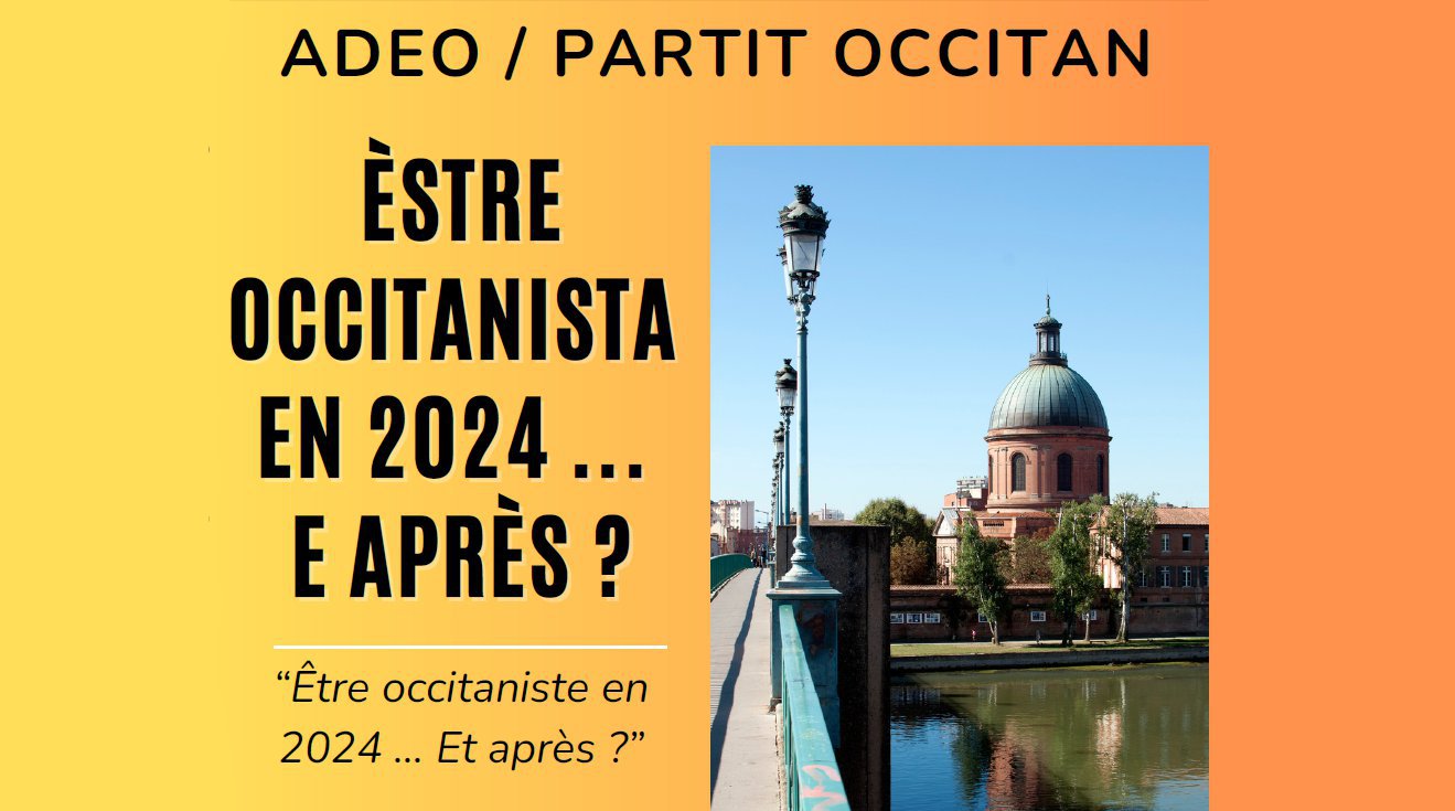 Tolosa ADEO Partit Occitan 9 de novembre de 2024